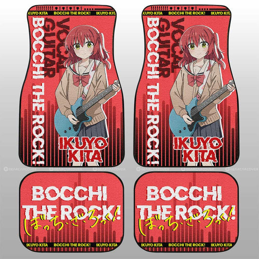 Ikuyo Kita Car Floor Mats Custom Bocchi the Rock! Anime Car Accessories - Gearcarcover - 1