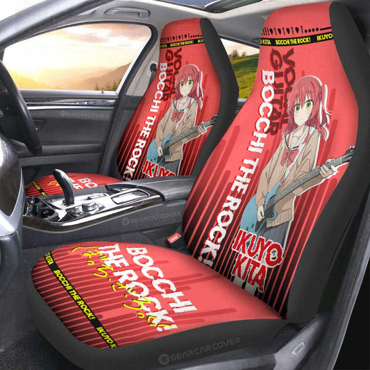 Ikuyo Kita Car Seat Covers Custom Bocchi the Rock! Anime Car Accessories - Gearcarcover - 1