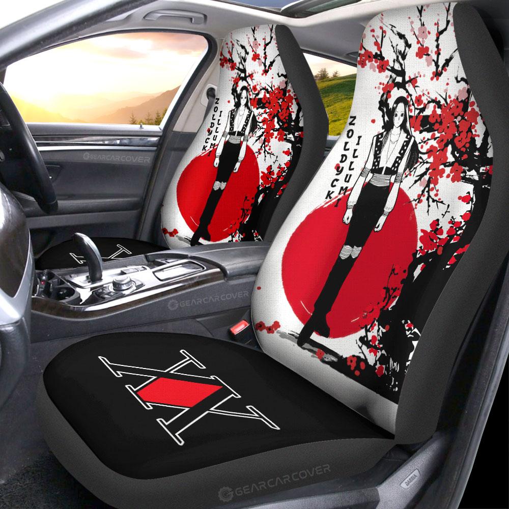 Illumi Zoldyck Car Seat Covers Custom Japan Style Hunter x Hunter Anime Car Accessories - Gearcarcover - 2