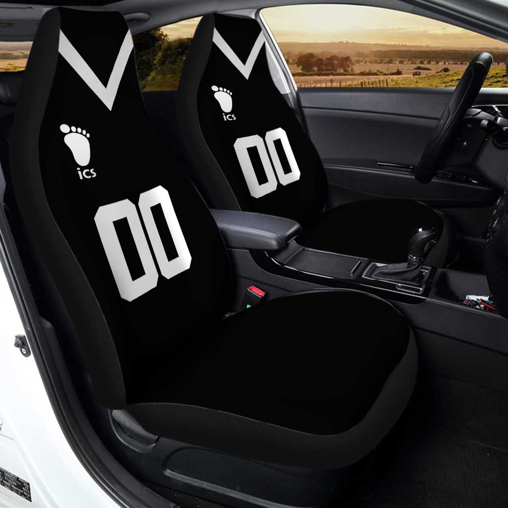 Inarizaki High Car Seat Covers Personalized Haikyuu Anime Car Accessories - Gearcarcover - 2