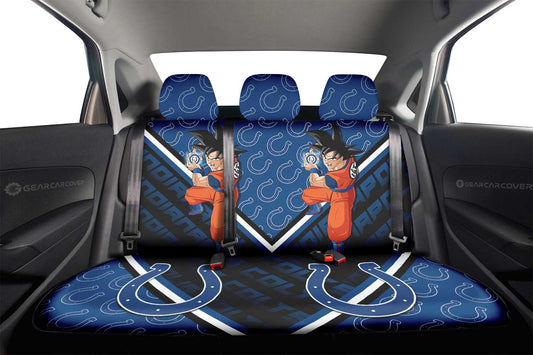 Indianapolis Colts Car Back Seat Cover Custom Car Decorations For Fans - Gearcarcover - 2