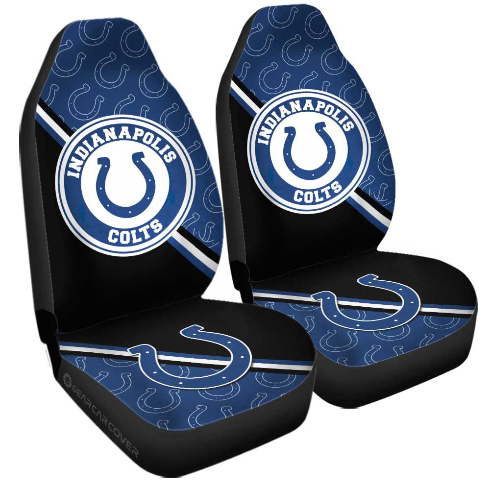 Indianapolis Colts Car Seat Covers Custom Car Accessories For Fans - Gearcarcover - 3