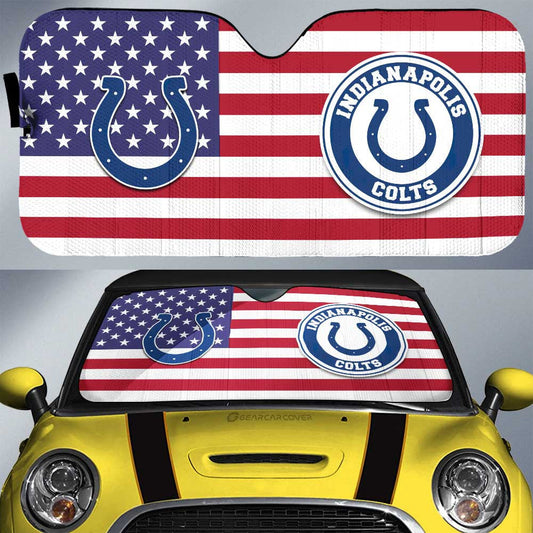 Indianapolis Colts Car Sunshade Custom Car Decor Accessories - Gearcarcover - 1