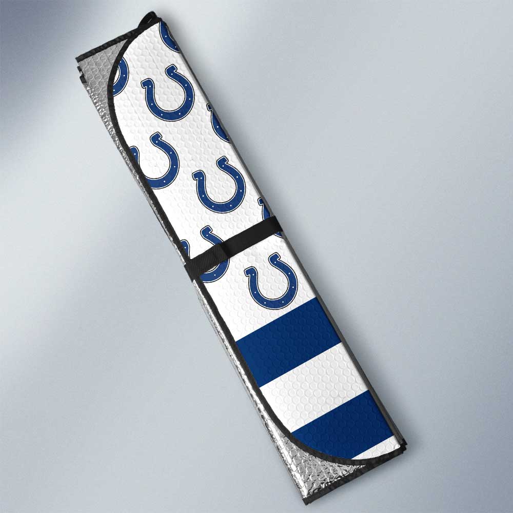 Indianapolis Colts Car Sunshade Custom US Flag Style - Gearcarcover - 3