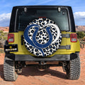 Indianapolis Colts Spare Tire Cover Custom Leopard Heart For Fans - Gearcarcover - 2