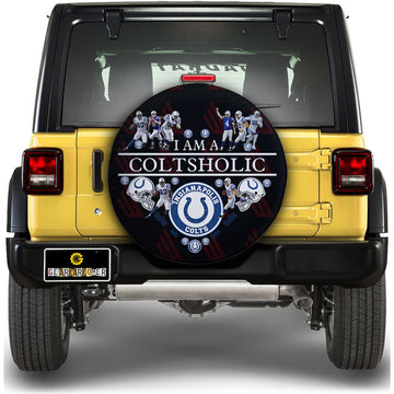 Indianapolis Colts Spare Tire Covers Custom For Holic Fans - Gearcarcover - 1
