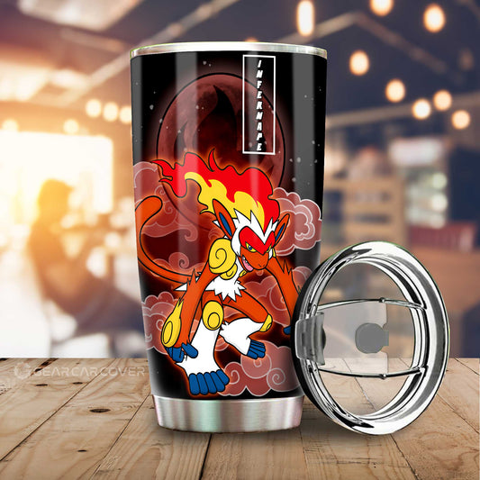 Infernape Tumbler Cup Custom Anime Pokemon - Gearcarcover - 1