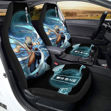 Inosuke Beast Breathing Car Seat Covers Custom Anime Demon Slayer Car Accessories - Gearcarcover - 1