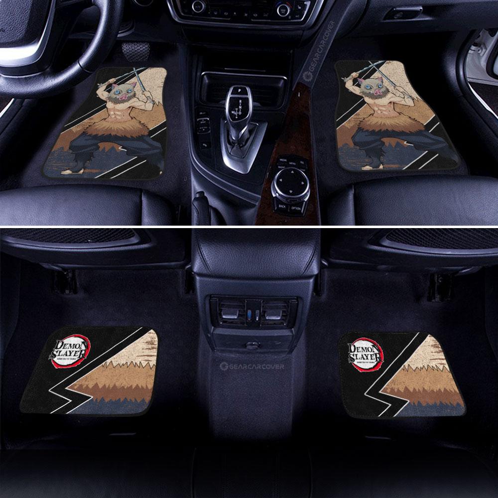 Inosuke Car Floor Mats Custom Demon Slayer Anime Car Accessories - Gearcarcover - 3