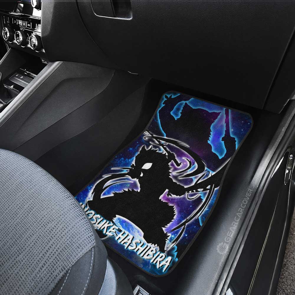 Inosuke Car Floor Mats Custom Demon Slayer Anime Silhouette Style - Gearcarcover - 3