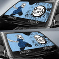 Inosuke Hashibira Car Sunshade Custom Demon Slayer Car Accessories Manga Style - Gearcarcover - 2