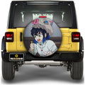 Inosuke Hashibira Spare Tire Cover Custom Demon Slayer Anime Car Accessoriess - Gearcarcover - 1