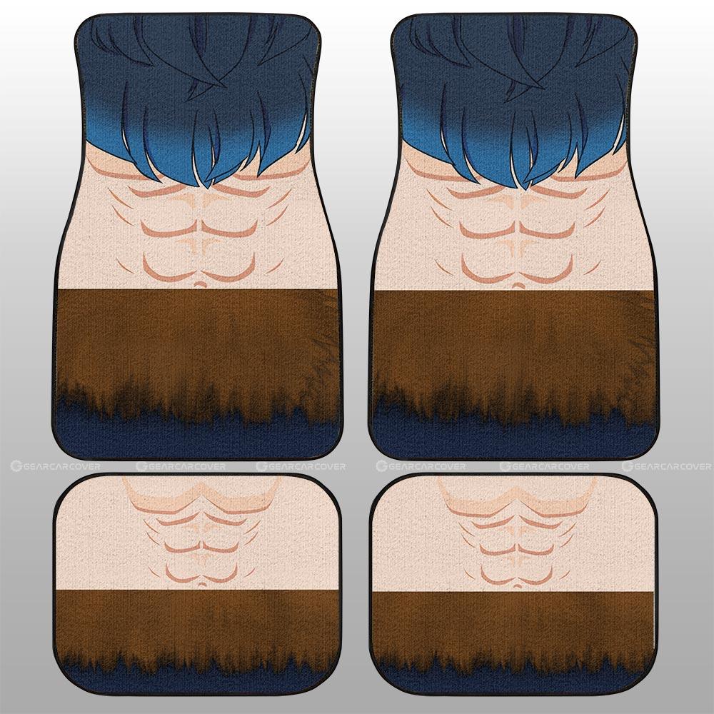 Inosuke Uniform Car Mats Custom Demon Slayer Anime Car Interior Accessories - Gearcarcover - 2
