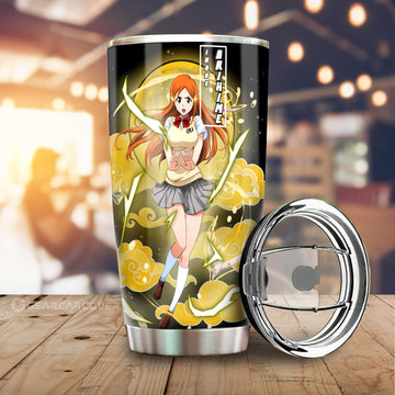 Inoue Orihime Tumbler Cup Custom Bleach Anime Car Accessories - Gearcarcover - 1