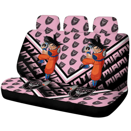 Inter Miami CF Car Back Seat Covers Custom Car Accessories For Fans - Gearcarcover - 1