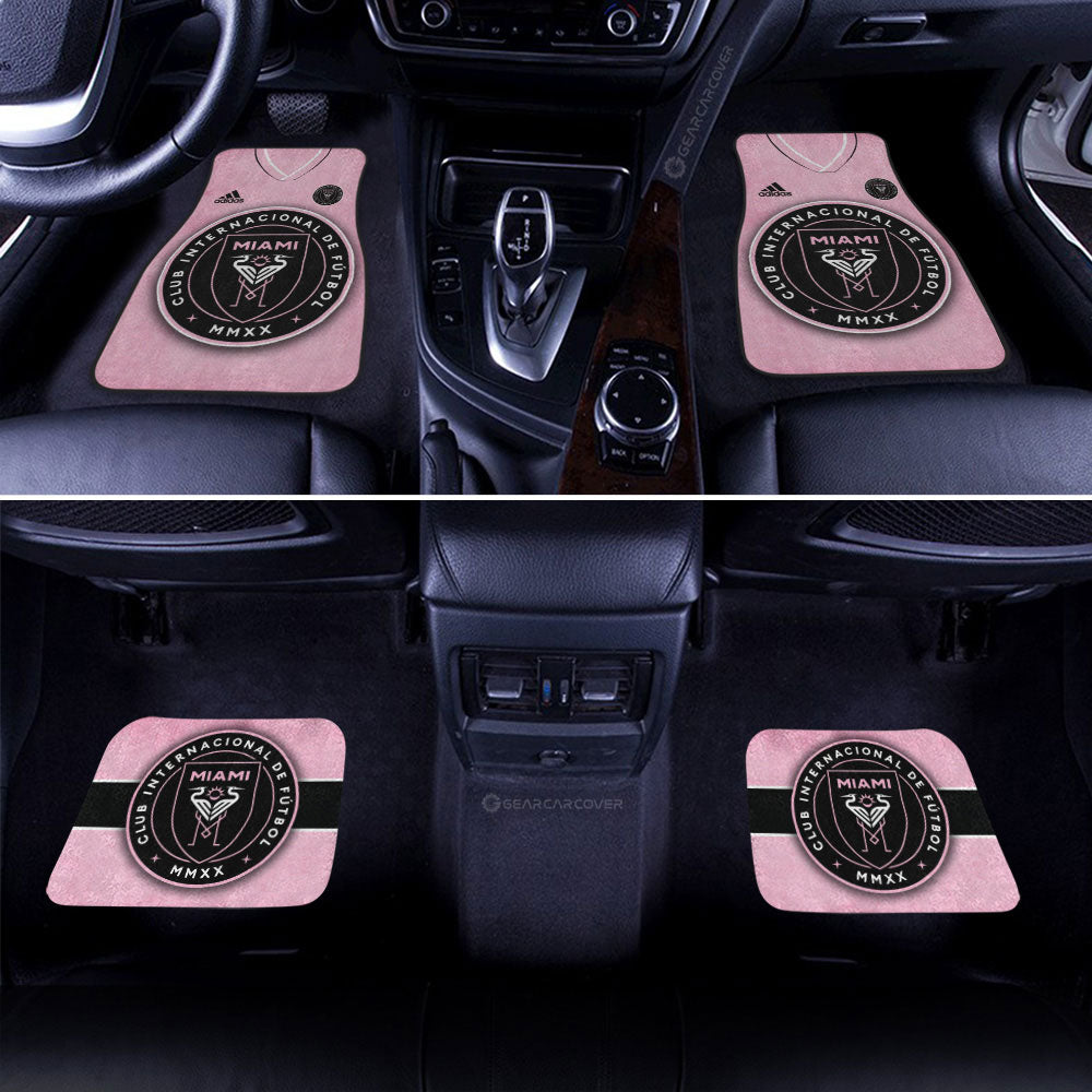 Inter Miami CF Car Floor Mats Custom Car Accessories For Fans - Gearcarcover - 2