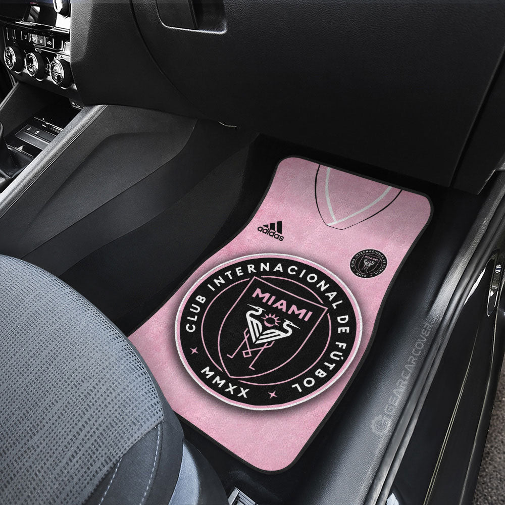 Inter Miami CF Car Floor Mats Custom Car Accessories For Fans - Gearcarcover - 3