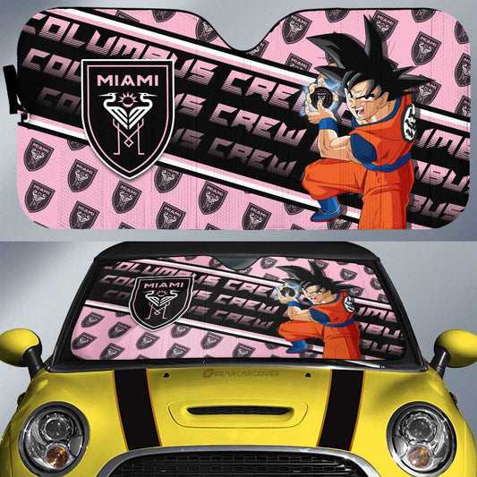 Inter Miami CF Car Sunshade Custom Car Interior Accessories - Gearcarcover - 1