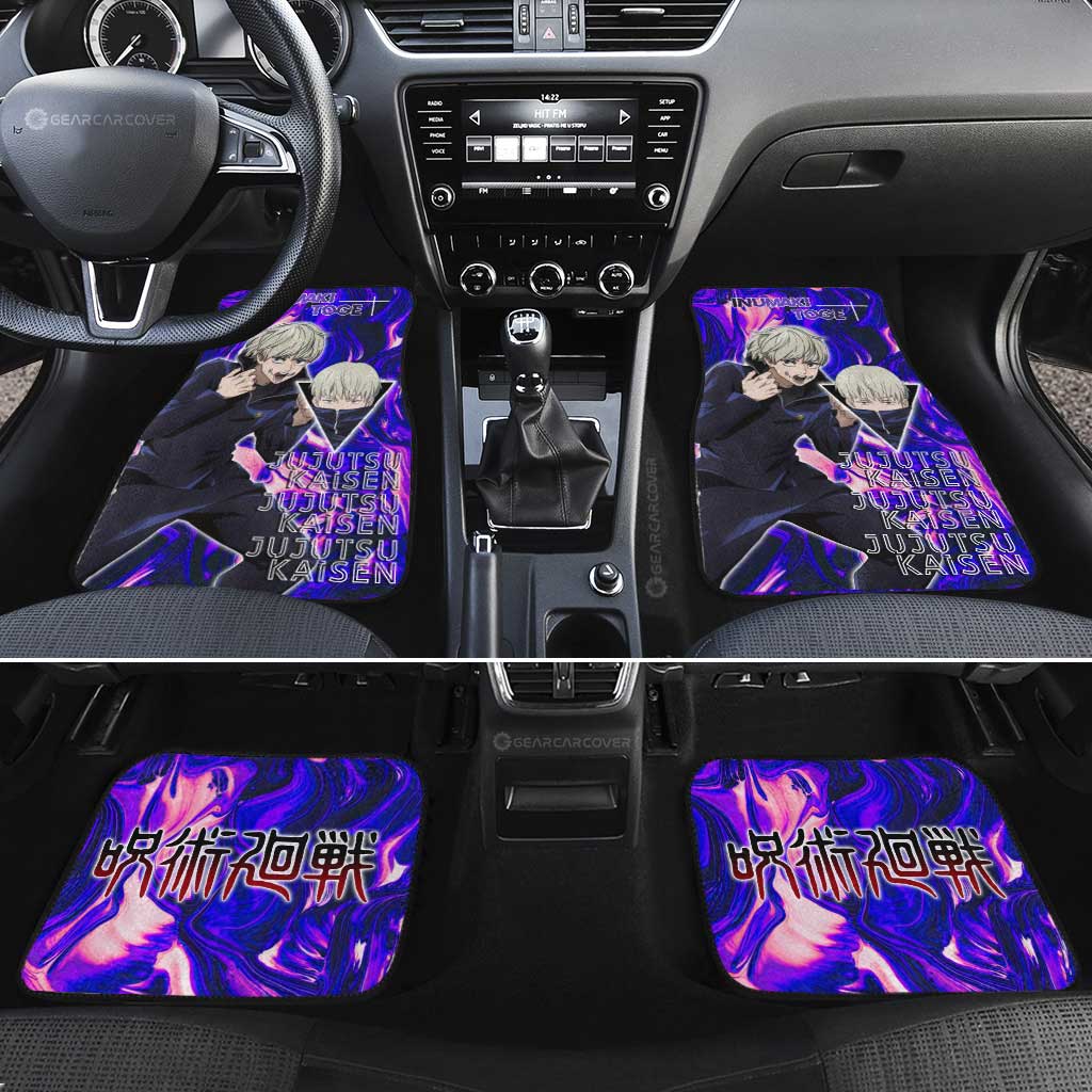 Inumaki Toge Car Floor Mats Custom Jujutsu Kaisen Anime Car Accessories - Gearcarcover - 2