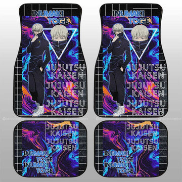 Inumaki Toge Car Floor Mats Custom Jujutsu Kaisen Anime Car Accessories - Gearcarcover - 1