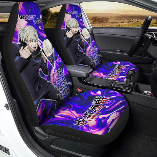 Inumaki Toge Car Seat Covers Custom Jujutsu Kaisen Anime Car Accessories - Gearcarcover - 2