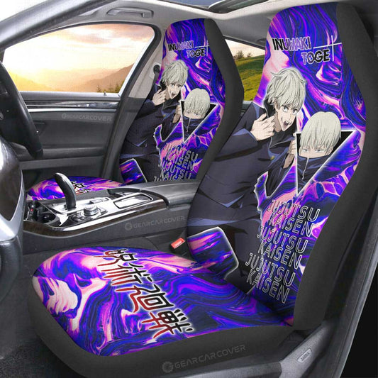 Inumaki Toge Car Seat Covers Custom Jujutsu Kaisen Anime Car Accessories - Gearcarcover - 1