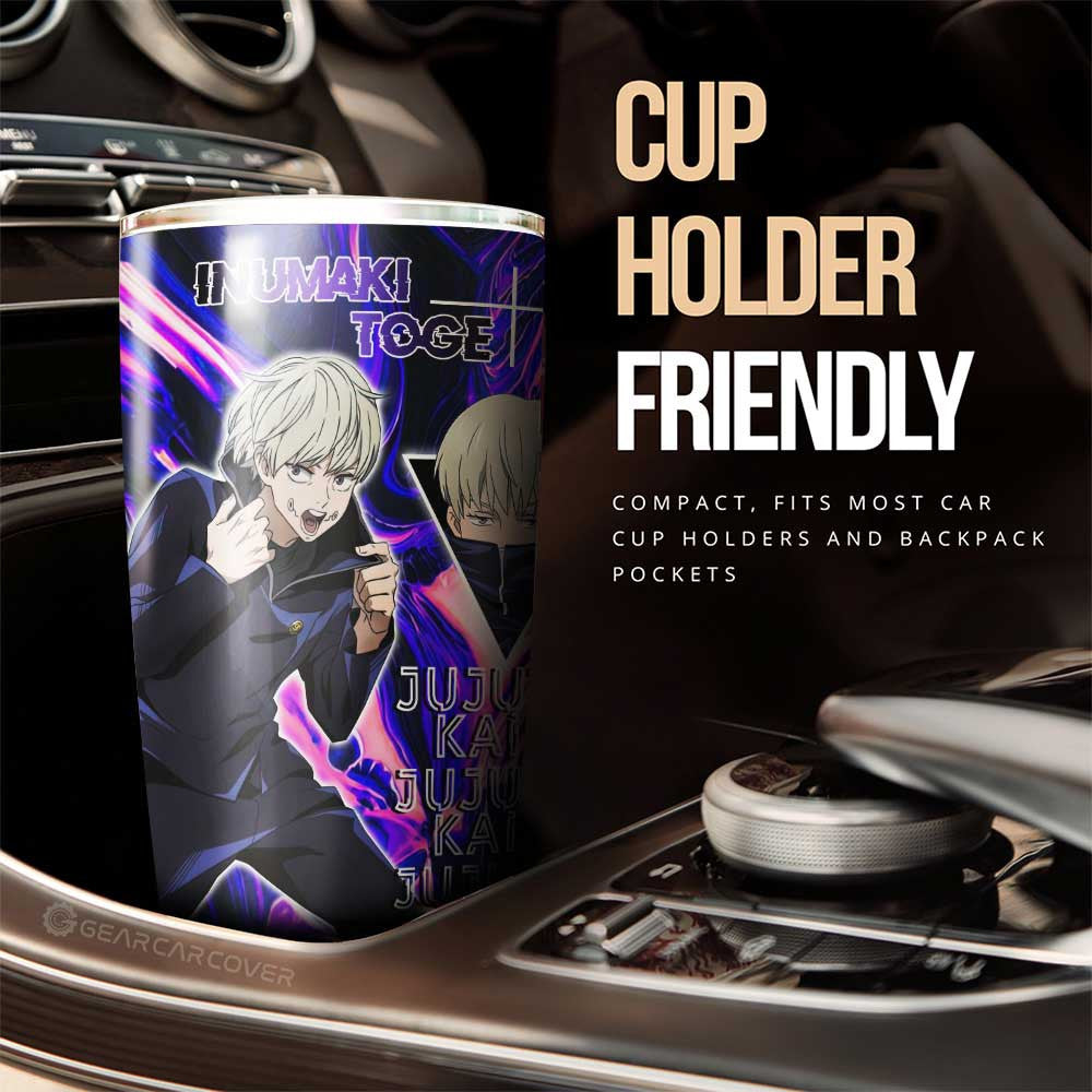 Inumaki Toge Tumbler Cup Custom Jujutsu Kaisen Anime Car Accessories - Gearcarcover - 2