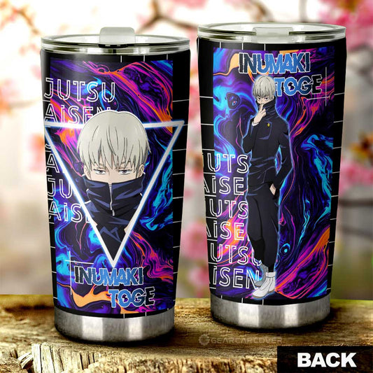 Inumaki Toge Tumbler Cup Custom Jujutsu Kaisen Anime Car Interior Accessories - Gearcarcover - 1