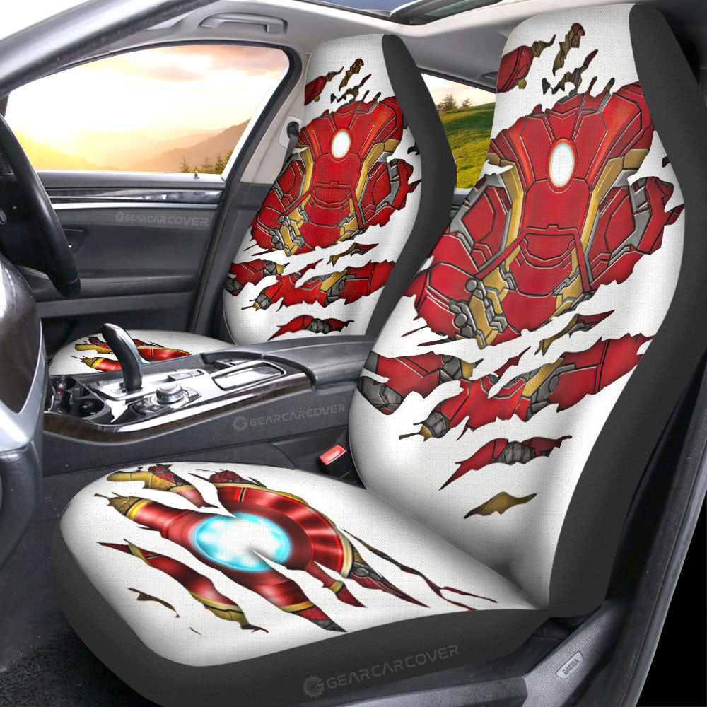 Iron Man Car Seat Covers Custom Uniform Car Accessories - Gearcarcover - 2