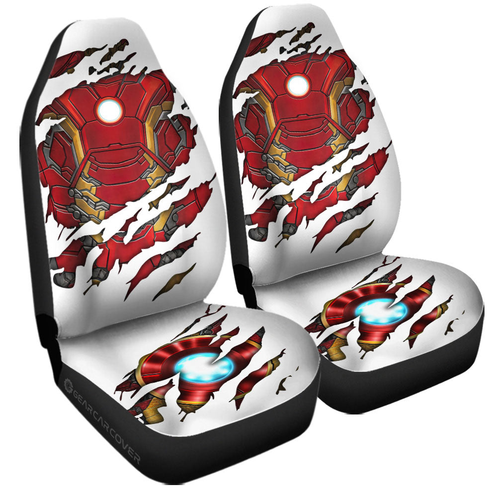 Iron Man Car Seat Covers Custom Uniform Car Accessories - Gearcarcover - 3