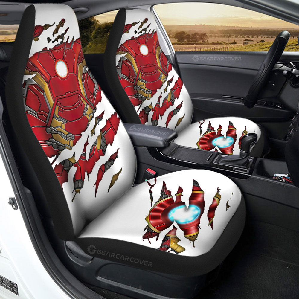 Iron Man Car Seat Covers Custom Uniform Car Accessories - Gearcarcover - 1