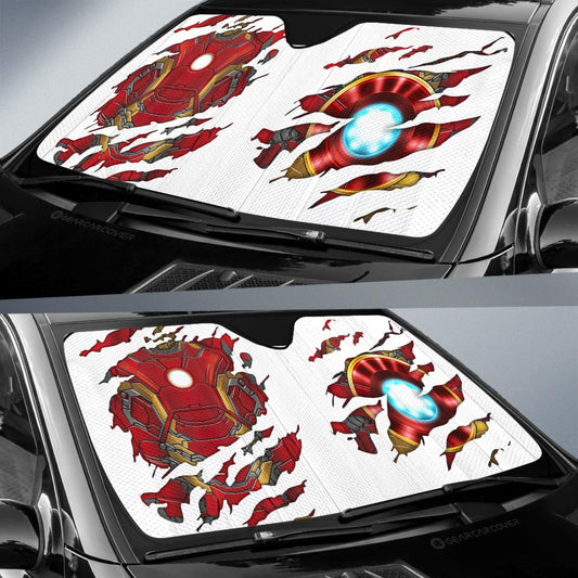 Iron Man Car Sunshade Custom Uniform Car Accessories - Gearcarcover - 2