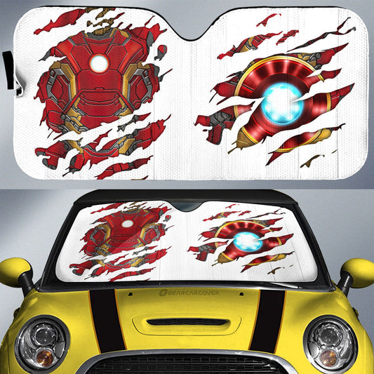 Iron Man Car Sunshade Custom Uniform Car Accessories - Gearcarcover - 1
