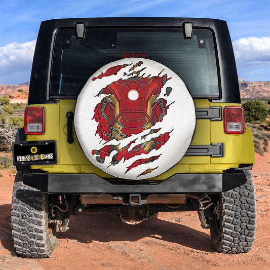 Iron Man Spare Tire Cover Custom Uniform Car Accessories - Gearcarcover - 2