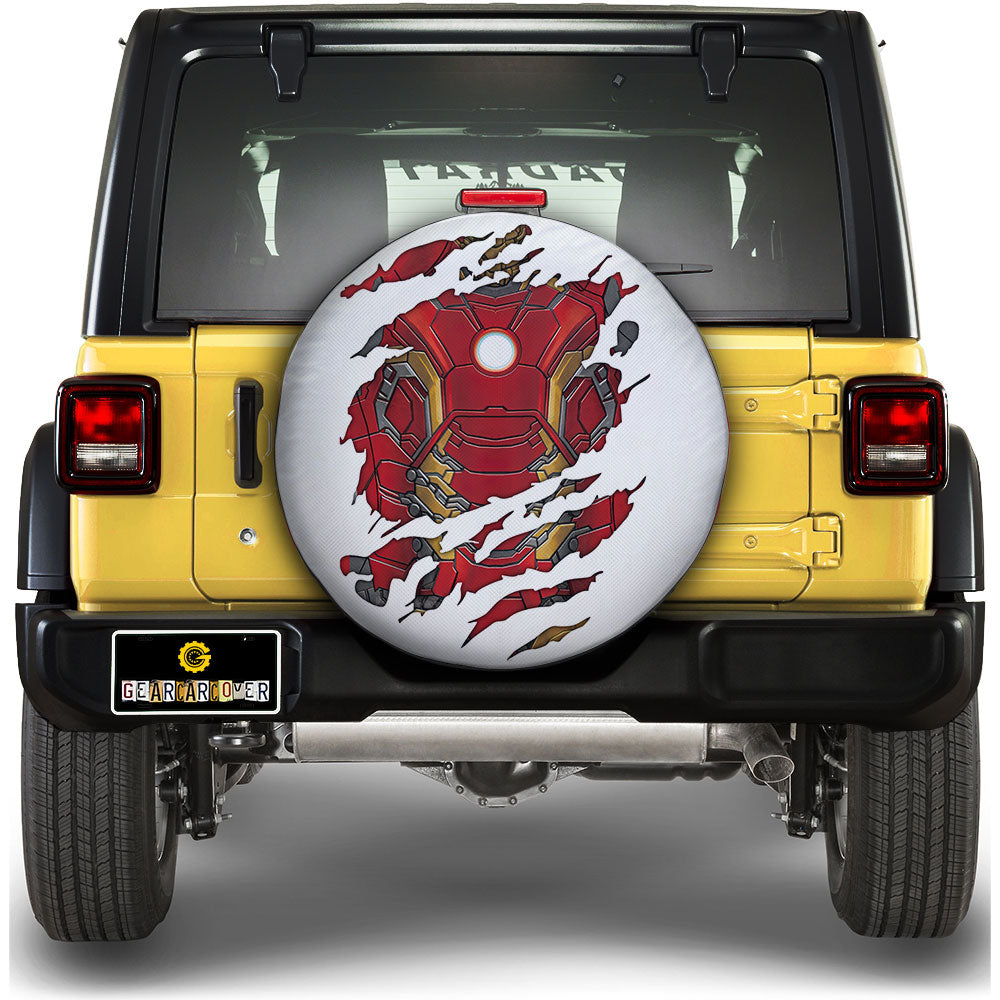 Iron Man Spare Tire Cover Custom Uniform Car Accessories - Gearcarcover - 1