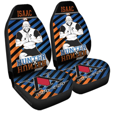Isaac Netero Car Seat Covers Custom Hunter x Hunter Anime Car Accessories - Gearcarcover - 1