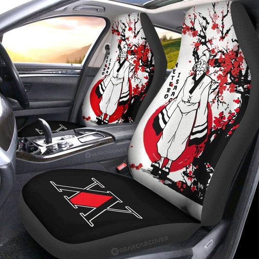 Isaac Netero Car Seat Covers Custom Japan Style Hunter x Hunter Anime Car Accessories - Gearcarcover - 2