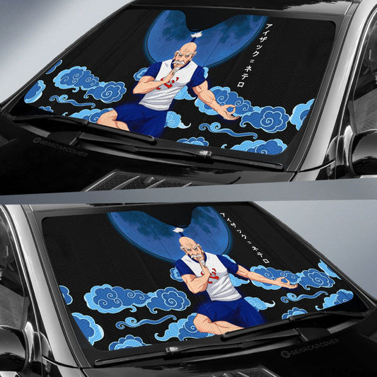 Isaac Netero Car Sunshade Custom Hunter x Hunter Anime Car Accessories - Gearcarcover - 2