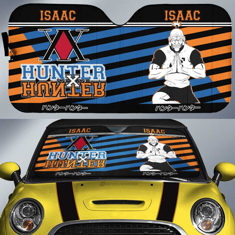 Isaac Netero Car Sunshade Custom Hunter x Hunter Anime Car Interior Accessories - Gearcarcover - 1