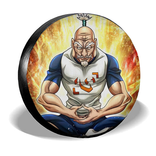 Isaac Netero Spare Tire Covers Custom Hunter x Hunter Anime Car Accessories - Gearcarcover - 2