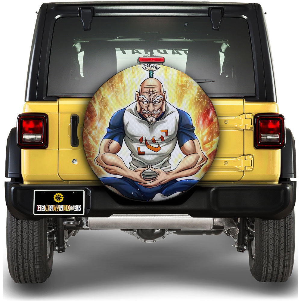 Isaac Netero Spare Tire Covers Custom Hunter x Hunter Anime Car Accessories - Gearcarcover - 1