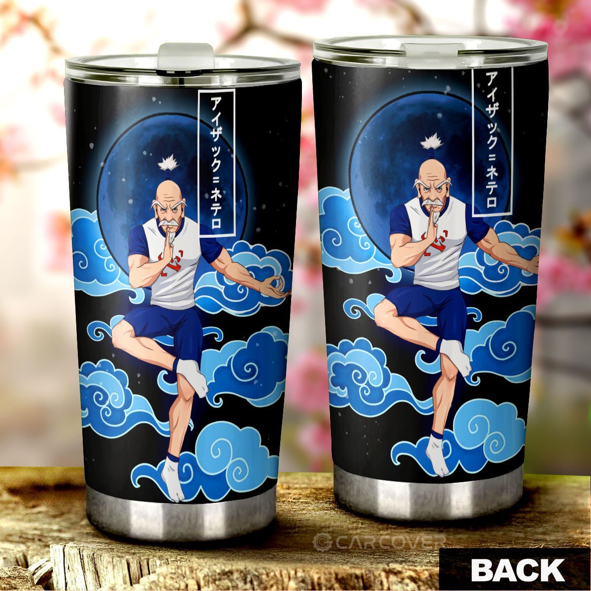 Isaac Netero Tumbler Cup Custom Hunter x Hunter Anime Car Accessories - Gearcarcover - 3