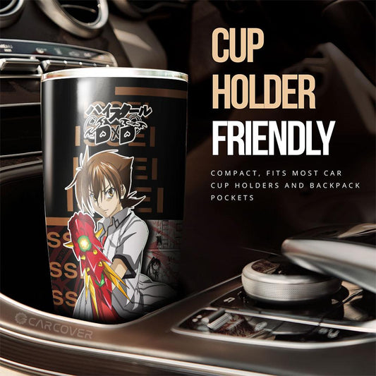 Issei Tumbler Cup Custom Anime High School DxD Car Interior Accessories - Gearcarcover - 2