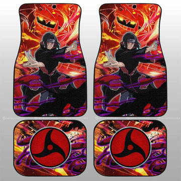 Itachi Car Floor Mats Custom Sharingan Eye Car Accessories - Gearcarcover - 1