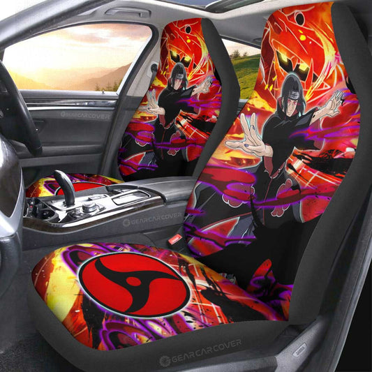 Itachi Car Seat Covers Custom Sharingan Eye Car Accessories - Gearcarcover - 2