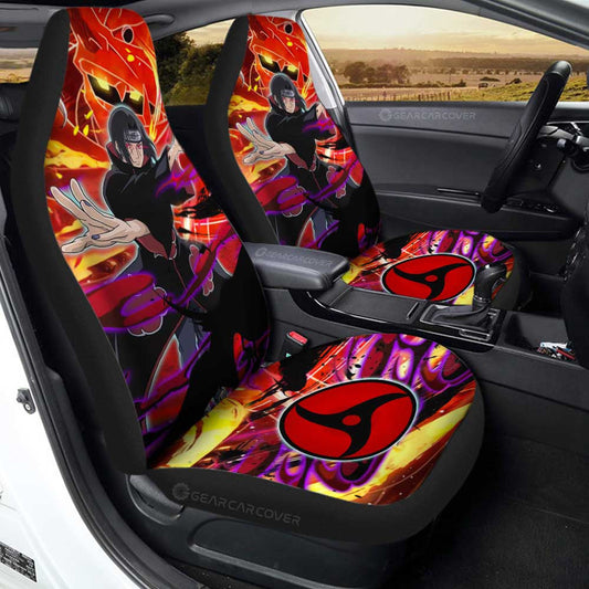 Itachi Car Seat Covers Custom Sharingan Eye Car Accessories - Gearcarcover - 1