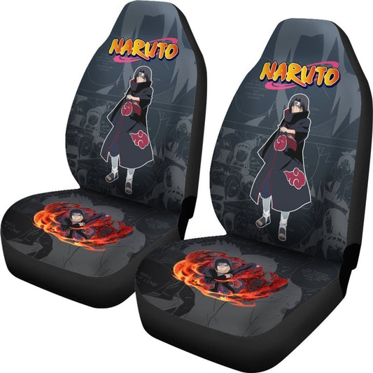 Itachi Jutsu Car Seat Covers Custom Anime Car Accessories - Gearcarcover - 2