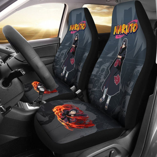 Itachi Jutsu Car Seat Covers Custom Anime Car Accessories - Gearcarcover - 1
