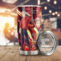 Itadori Yuji Tumbler Cup Custom Jujutsu Kaisen Anime Car Accessories - Gearcarcover - 1