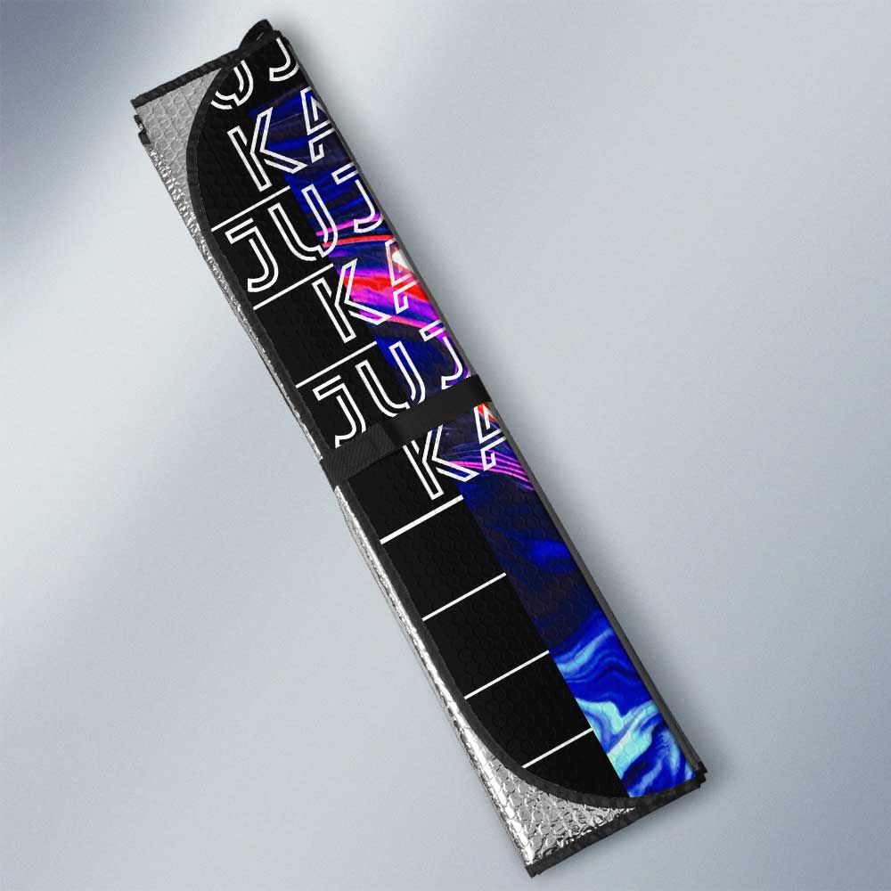 Itadori Yuuji Car Sunshade Custom Jujutsu Kaisen Anime Car Interior Accessories - Gearcarcover - 2